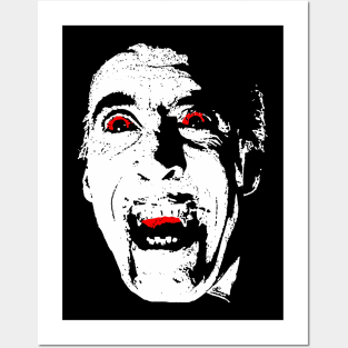 Christopher Lee DRACULA Posters and Art